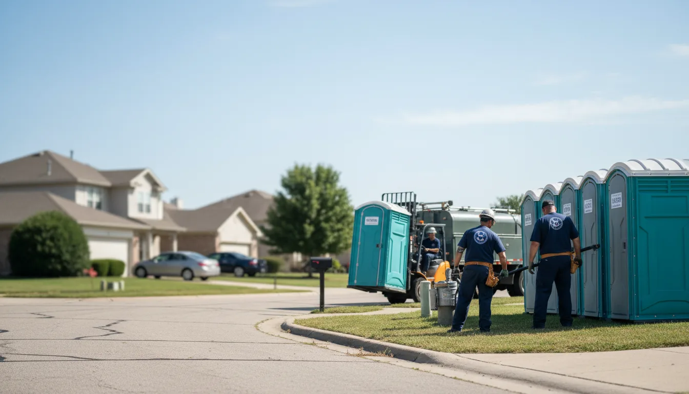 Porta Potty Rental in Masury, OH near me